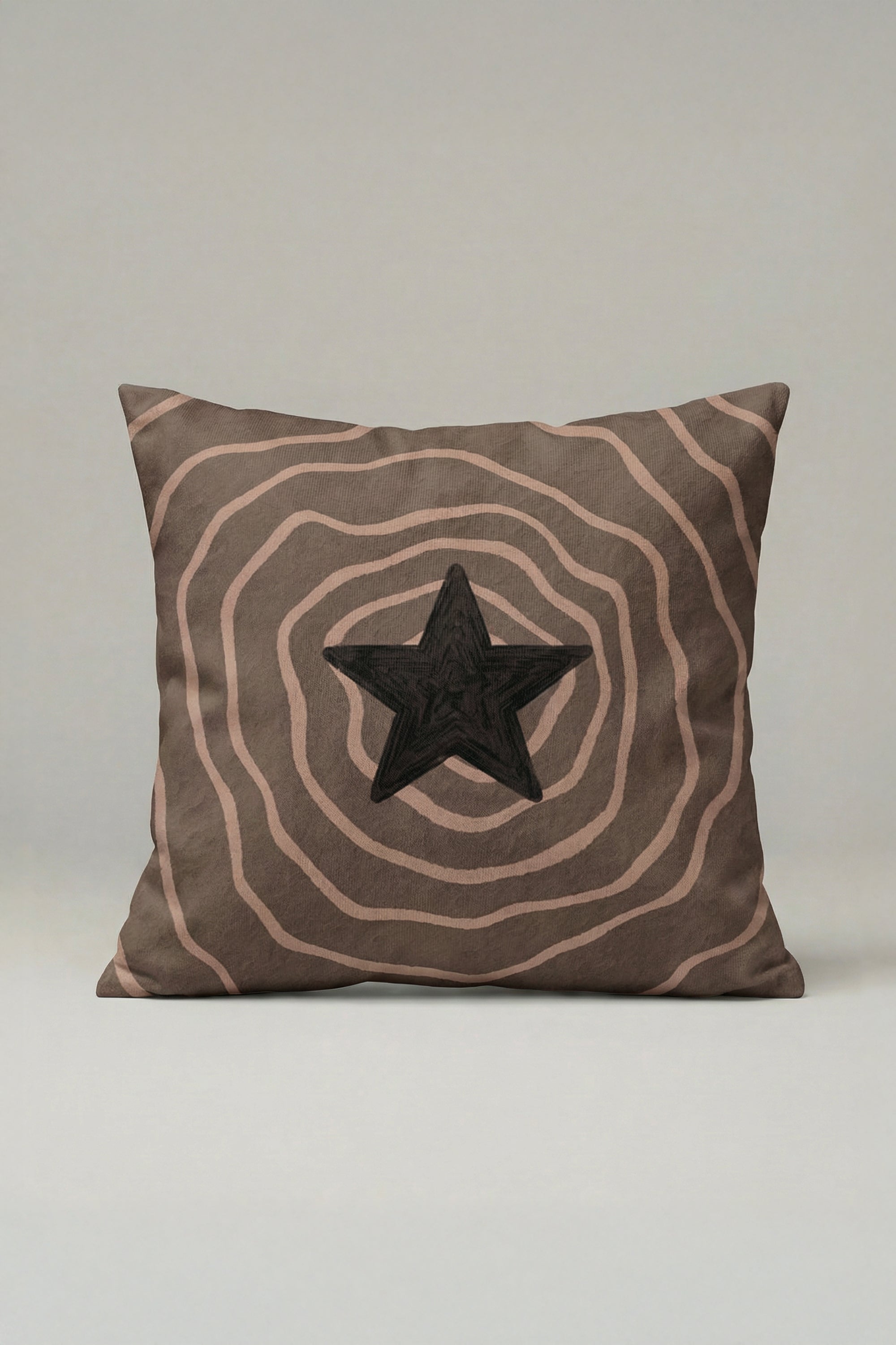 Yıldız Desenli Bohem Kırlent Kılıfı 021 – 45x45 cm Dekoratif Yastık Kılıfı