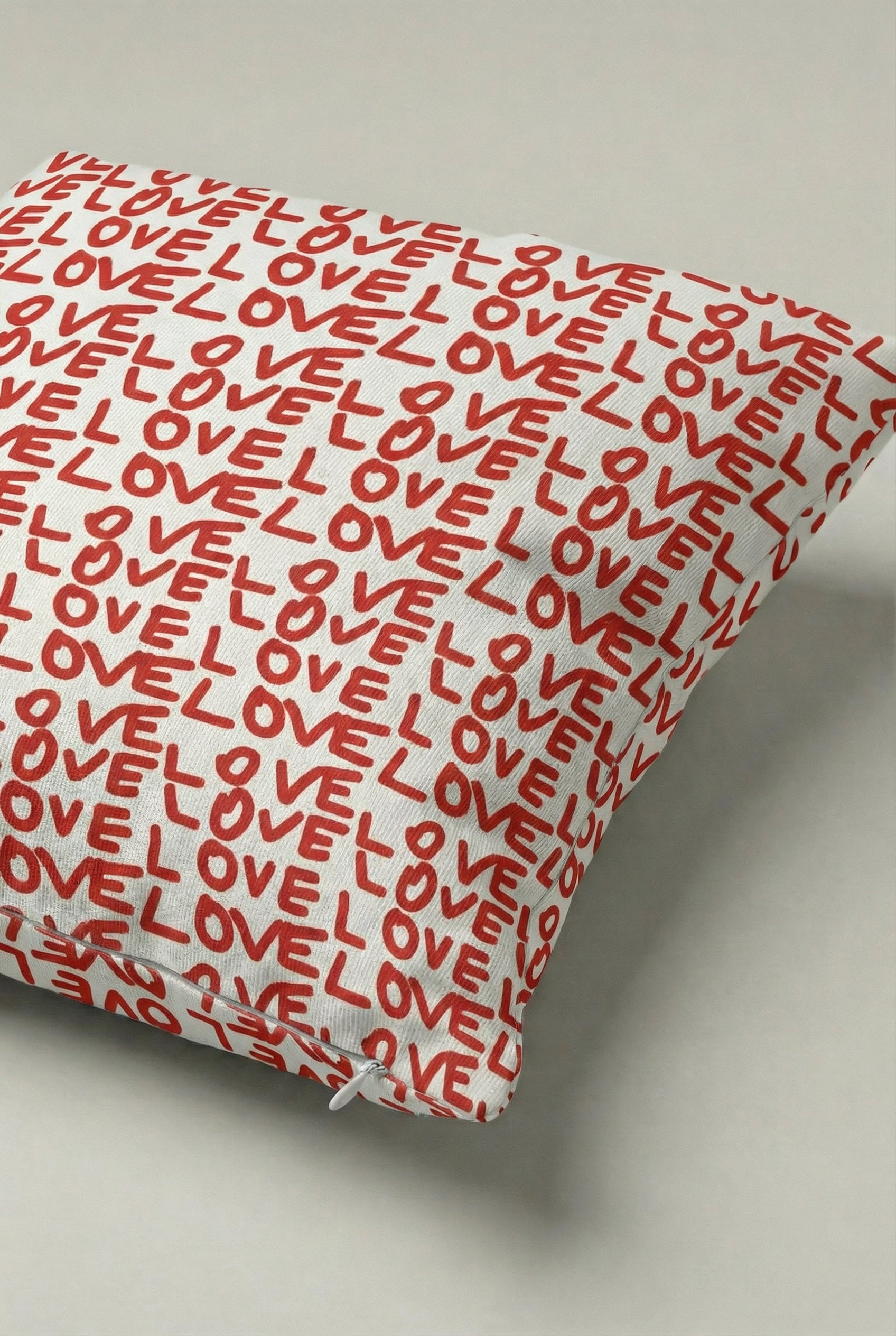 Love Kırlent Kılıfı 032 – Sevgililer Günü Konseptli Dekoratif Yastık Kılıfı 45x45 cm