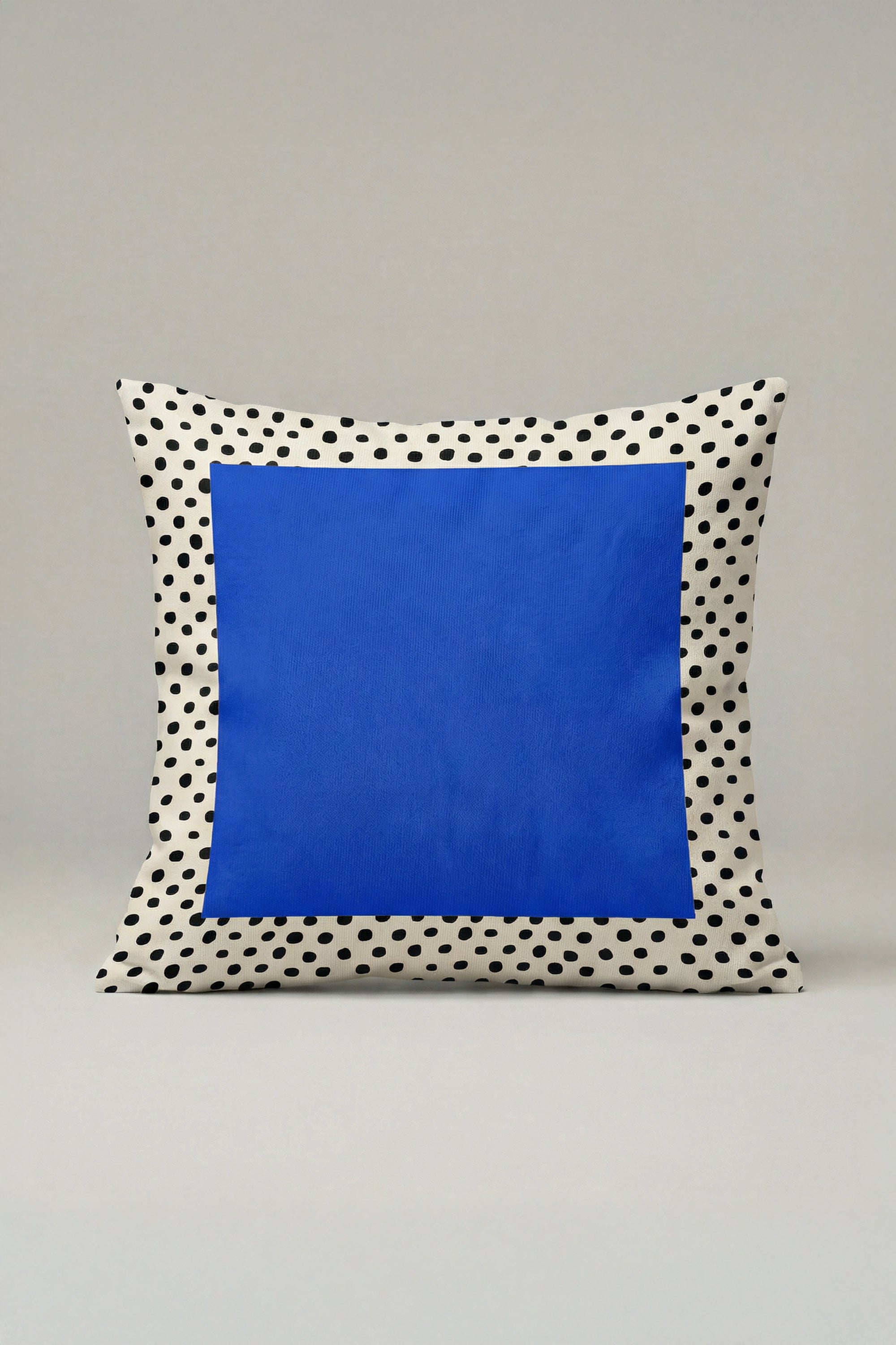 Blue Frame Kırlent Kılıfı 047 – Modern 45x45 cm Dekoratif Yastık Kılıfı
