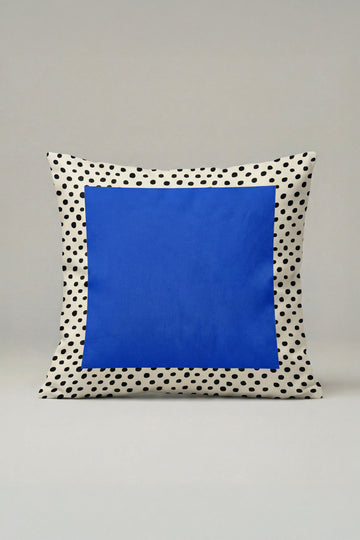 Blue Frame Kırlent Kılıfı 047 – Modern 45x45 cm Dekoratif Yastık Kılıfı