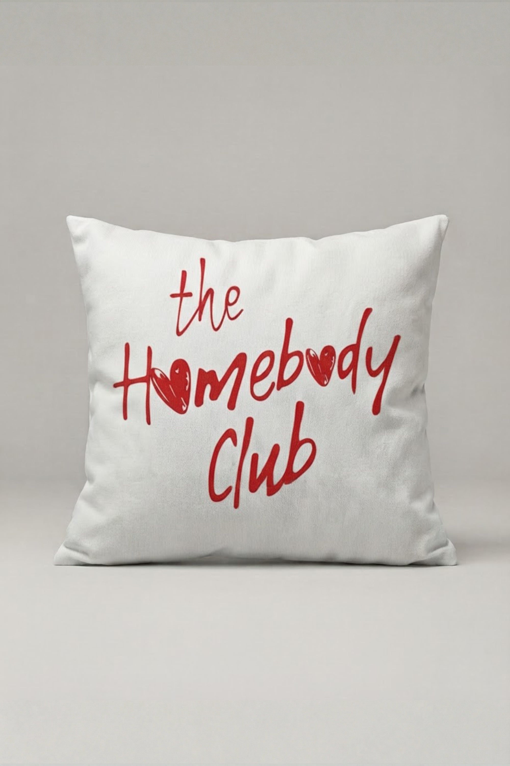 The Homebody Club Yazılı Kırlent Kılıfı 272 – Homebody Club Tasarım 45x45 cm ürün görseli 1