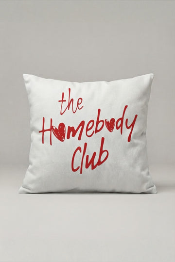 The Homebody Club Yazılı Kırlent Kılıfı 272 – Homebody Club Tasarım 45x45 cm ürün görseli 1